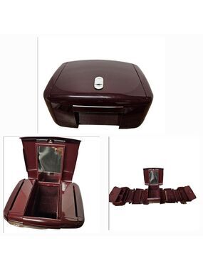 Vintage Ingenious Designs "The Jewel Kit" Plastic Fold-Out Travel Case